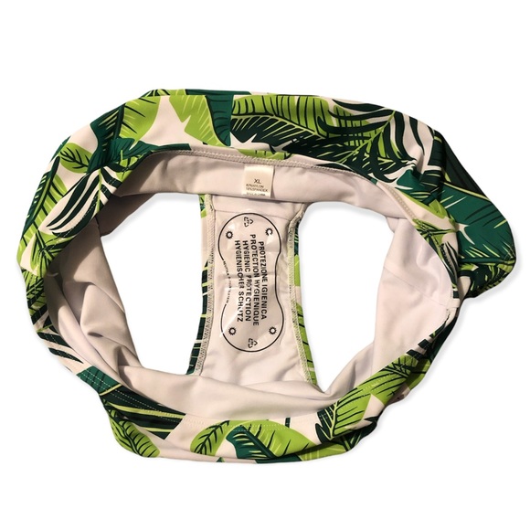 NWOT 2-pc. Tropical Banana Leaf Swimsuit - Picture 5 of 5